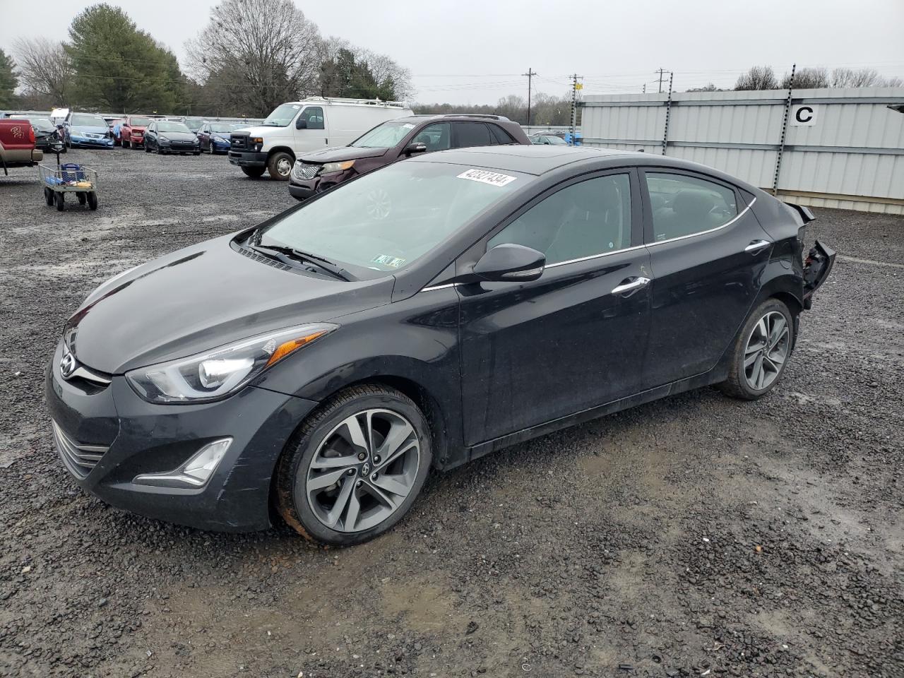 HYUNDAI ELANTRA 2015 kmhdh4ae3fu234514