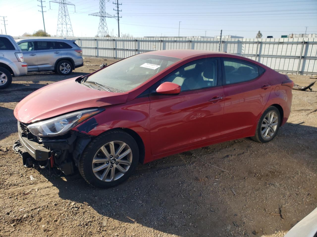 HYUNDAI ELANTRA 2015 kmhdh4ae3fu277704