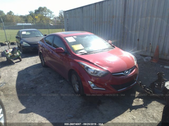 HYUNDAI ELANTRA 2015 kmhdh4ae3fu281851