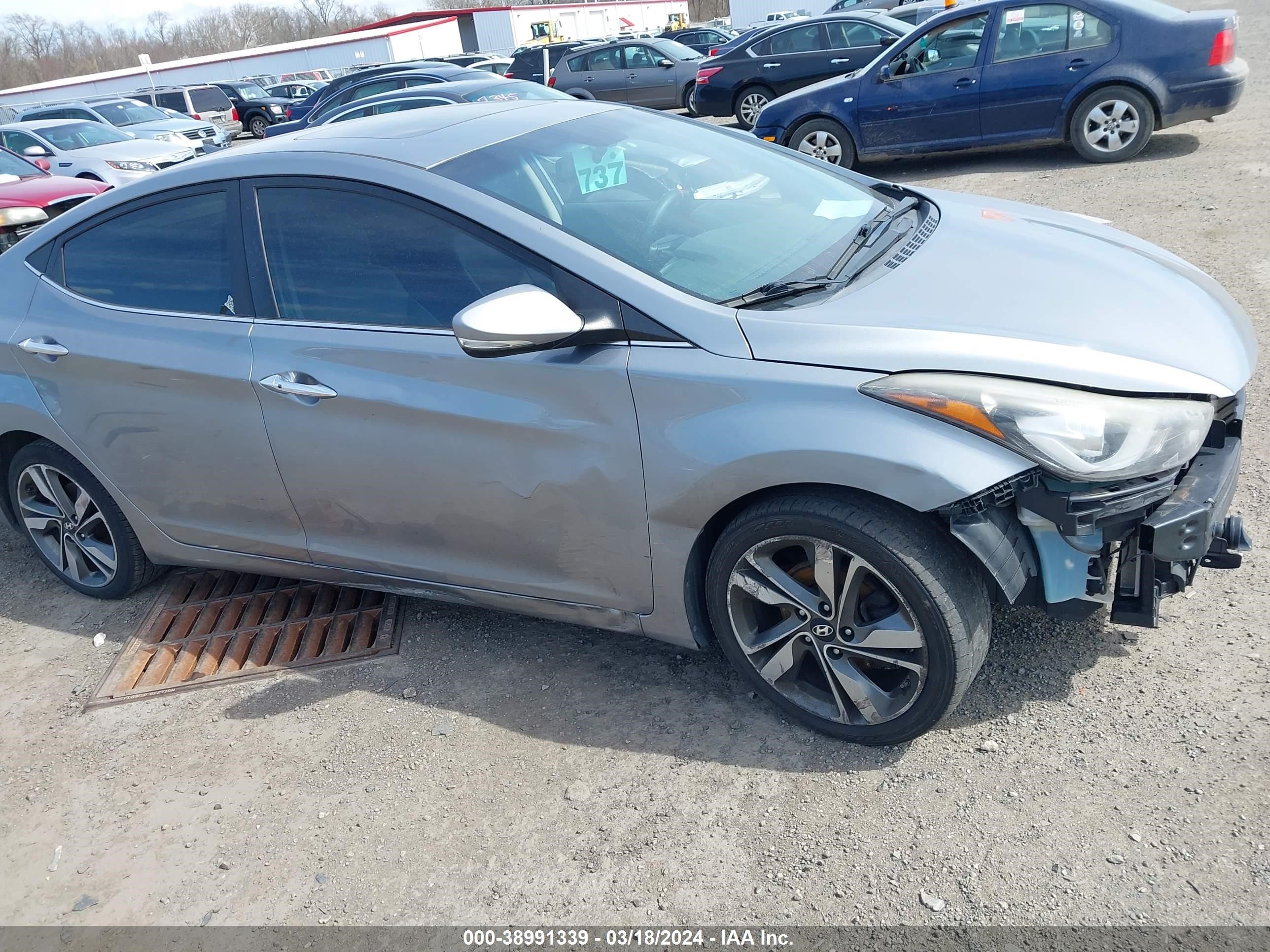 HYUNDAI ELANTRA 2015 kmhdh4ae3fu283065