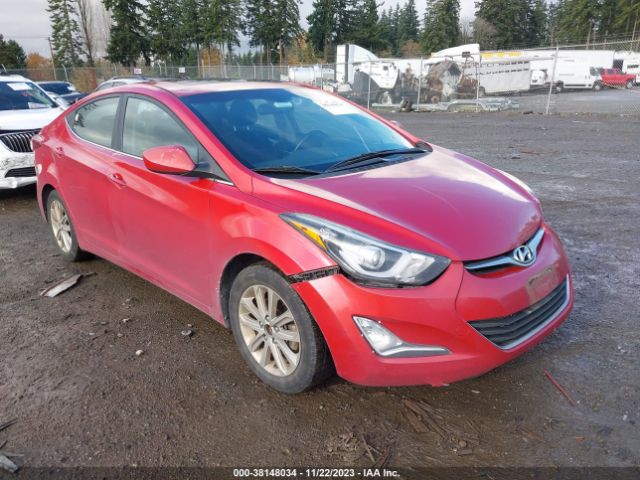 HYUNDAI ELANTRA 2015 kmhdh4ae3fu322043