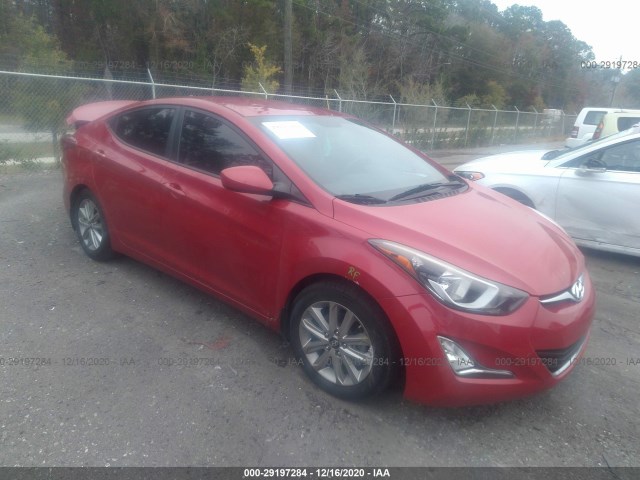 HYUNDAI ELANTRA 2015 kmhdh4ae3fu350912