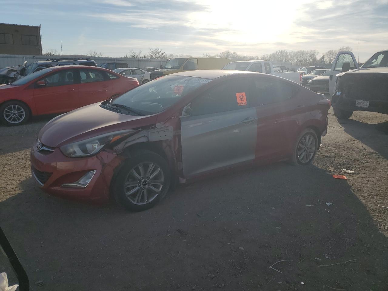 HYUNDAI ELANTRA 2015 kmhdh4ae3fu357987