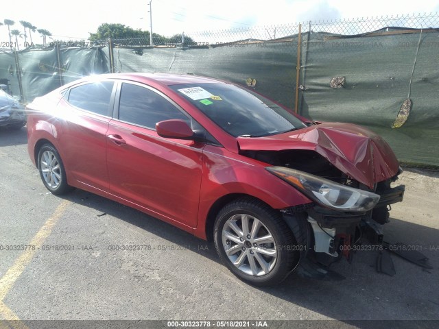 HYUNDAI ELANTRA 2015 kmhdh4ae3fu377723