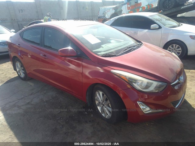 HYUNDAI ELANTRA 2015 kmhdh4ae3fu421476