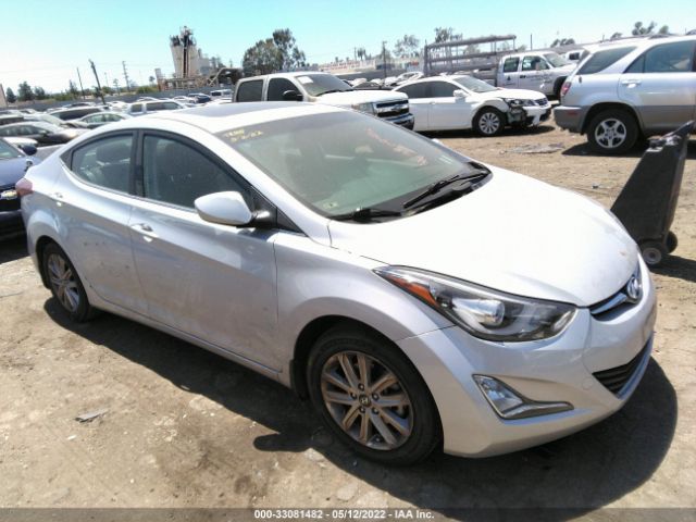 HYUNDAI ELANTRA 2015 kmhdh4ae3fu439394