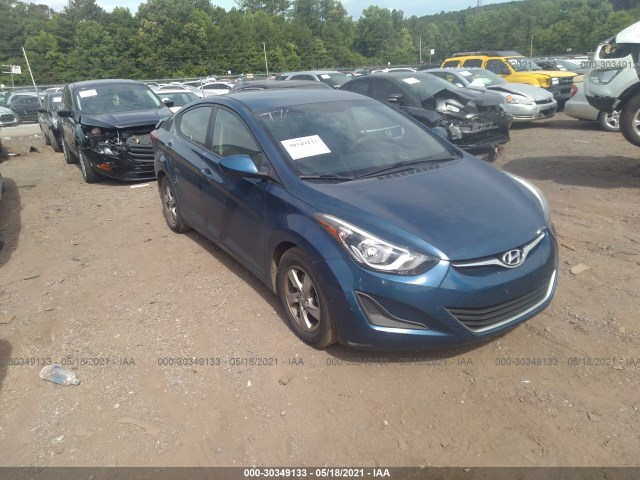 HYUNDAI ELANTRA 2015 kmhdh4ae3fu454316