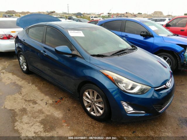 HYUNDAI ELANTRA 2016 kmhdh4ae3gu479007