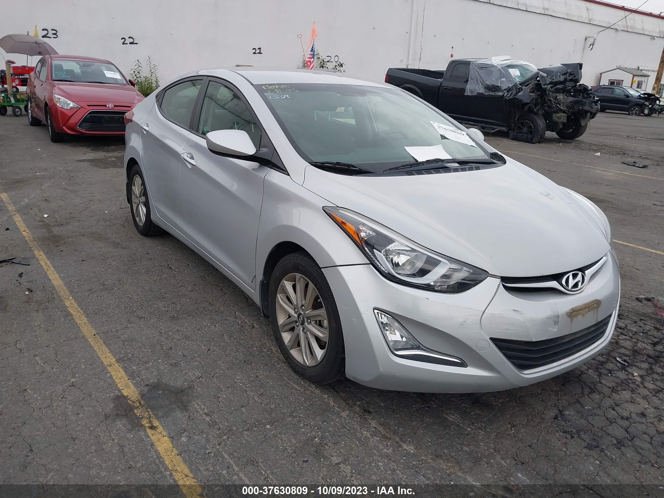 HYUNDAI ELANTRA 2016 kmhdh4ae3gu479119