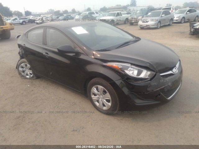 HYUNDAI ELANTRA 2016 kmhdh4ae3gu490816