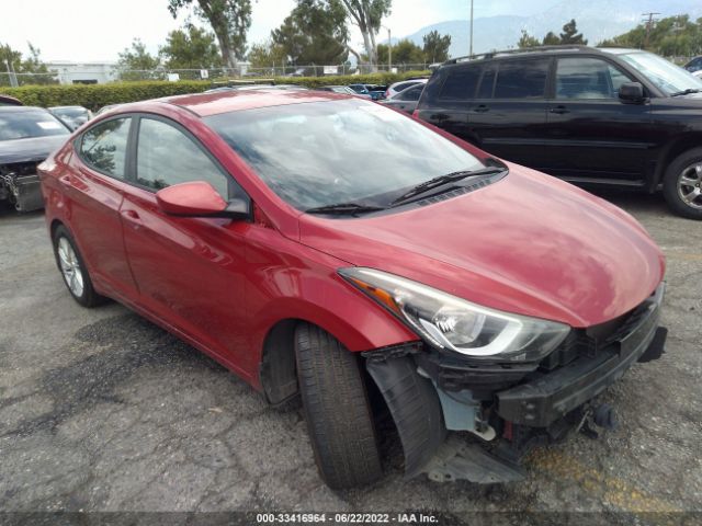 HYUNDAI ELANTRA 2016 kmhdh4ae3gu491240