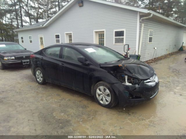 HYUNDAI ELANTRA 2016 kmhdh4ae3gu501586