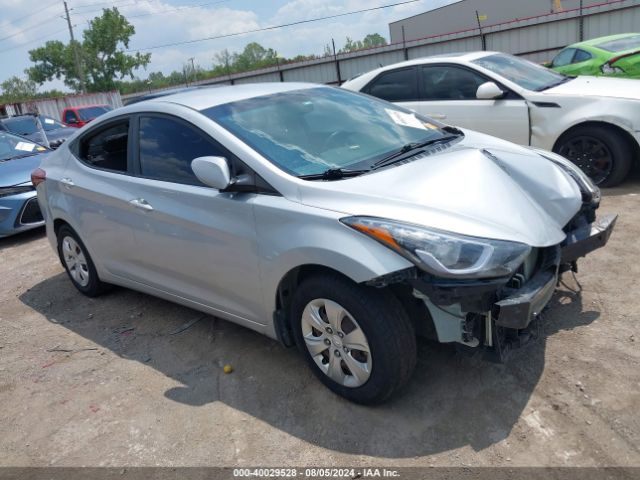 HYUNDAI ELANTRA 2016 kmhdh4ae3gu517223