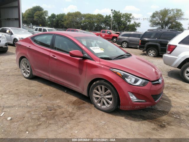 HYUNDAI ELANTRA 2016 kmhdh4ae3gu518548