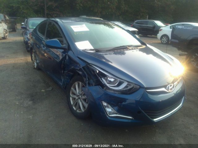 HYUNDAI ELANTRA 2016 kmhdh4ae3gu520154