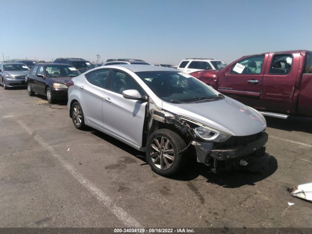 HYUNDAI ELANTRA 2016 kmhdh4ae3gu541926