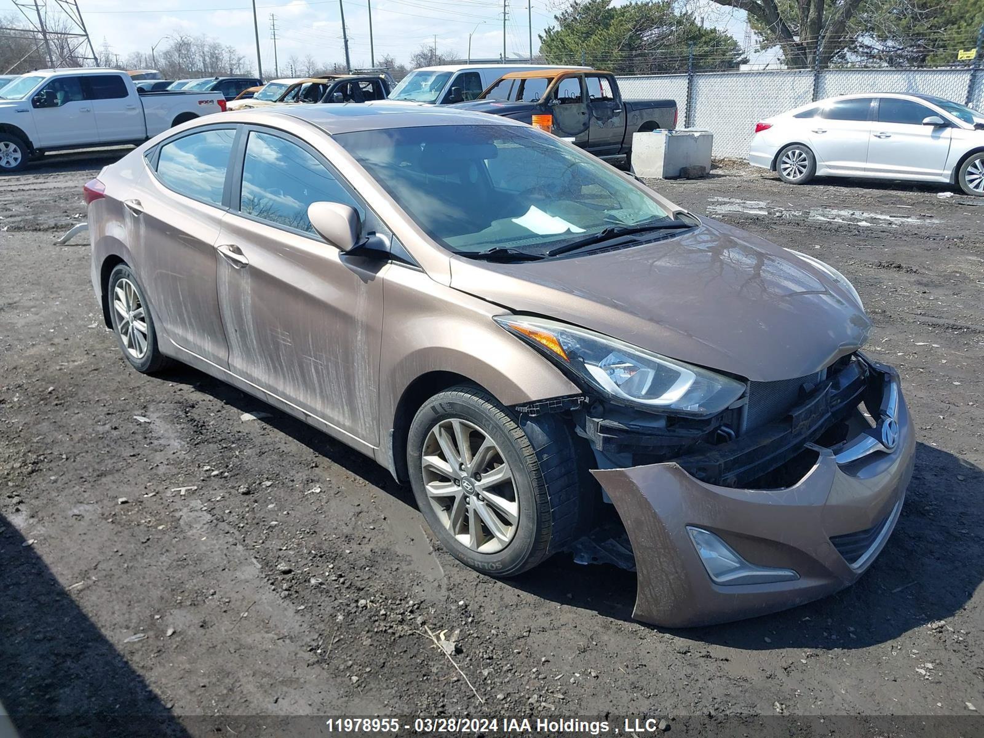 HYUNDAI ELANTRA 2016 kmhdh4ae3gu570651