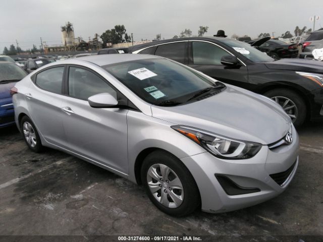 HYUNDAI ELANTRA 2016 kmhdh4ae3gu581844