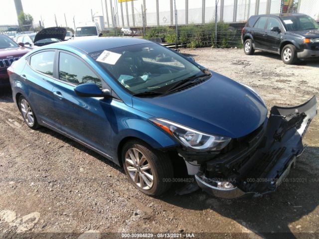 HYUNDAI ELANTRA 2016 kmhdh4ae3gu599518