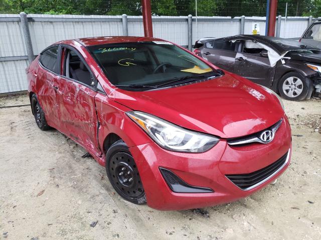 HYUNDAI ELANTRA SE 2016 kmhdh4ae3gu600991