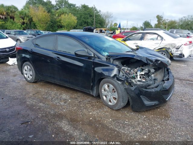 HYUNDAI ELANTRA 2016 kmhdh4ae3gu601851