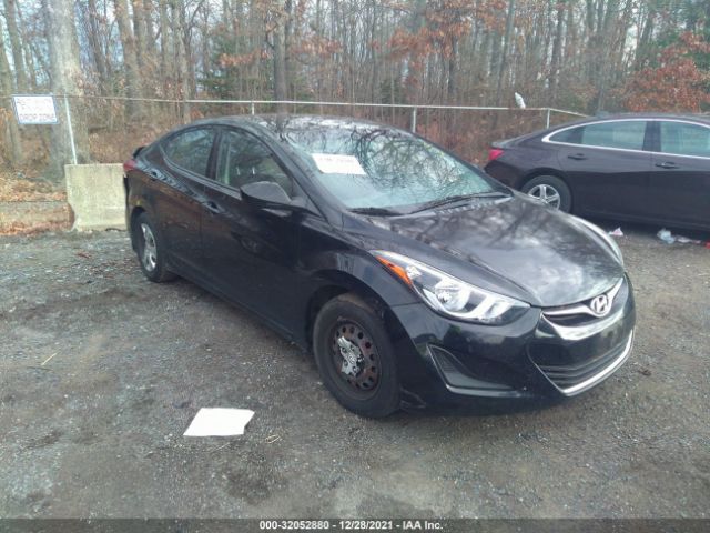 HYUNDAI ELANTRA 2016 kmhdh4ae3gu601915