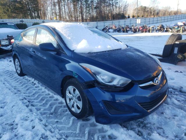 HYUNDAI ELANTRA SE 2016 kmhdh4ae3gu623185