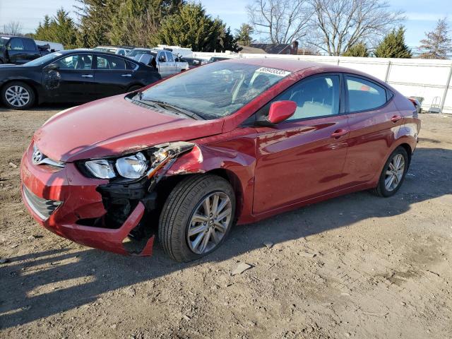 HYUNDAI ELANTRA 2016 kmhdh4ae3gu623719