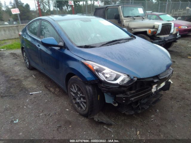 HYUNDAI ELANTRA 2016 kmhdh4ae3gu633845