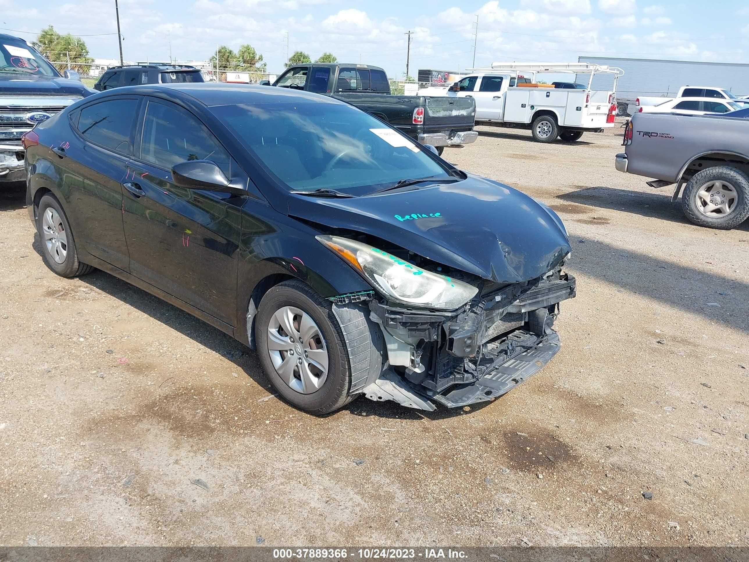 HYUNDAI ELANTRA 2016 kmhdh4ae3gu646093