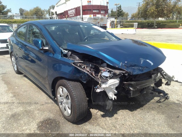 HYUNDAI ELANTRA 2016 kmhdh4ae3gu650421