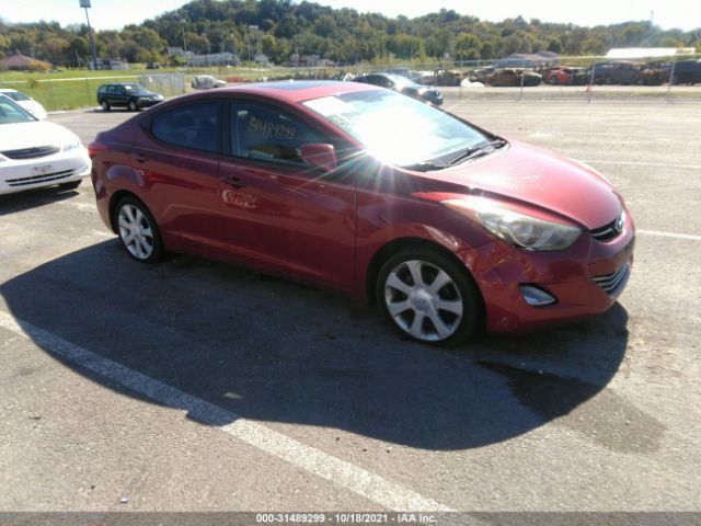 HYUNDAI ELANTRA 2011 kmhdh4ae4bu126834