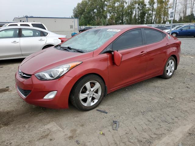 HYUNDAI ELANTRA GL 2012 kmhdh4ae4cu182242