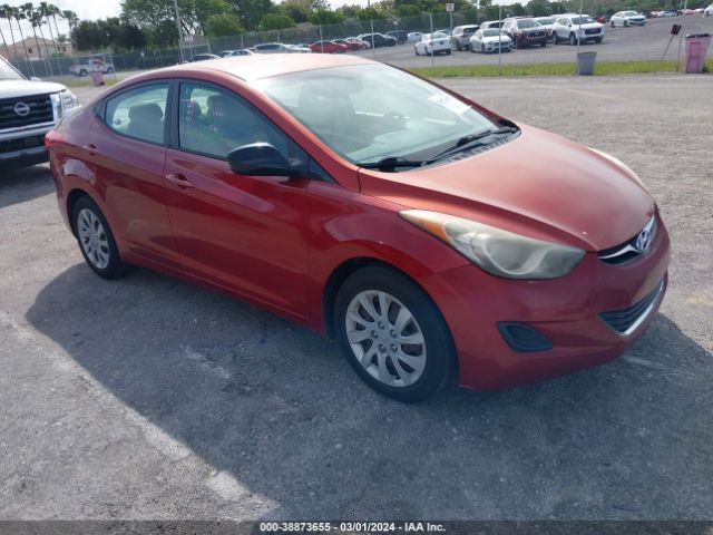 HYUNDAI ELANTRA 2012 kmhdh4ae4cu266593