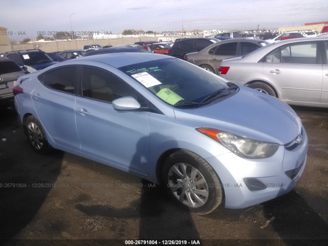 HYUNDAI ELANTRA 2012 kmhdh4ae4cu290621