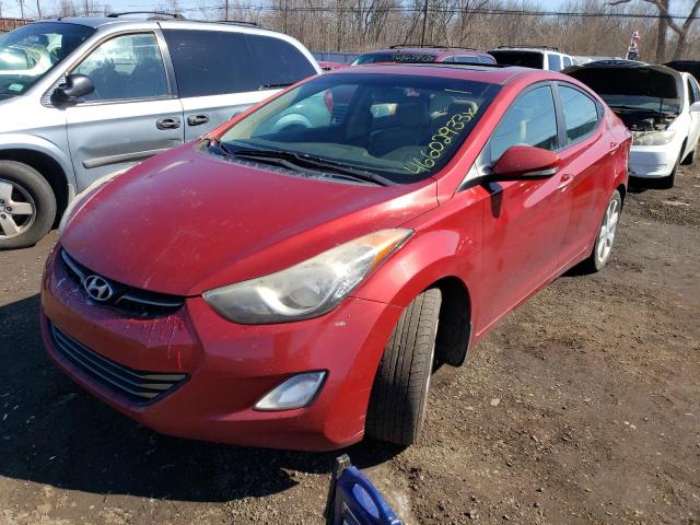 HYUNDAI ELANTRA GL 2012 kmhdh4ae4cu300922