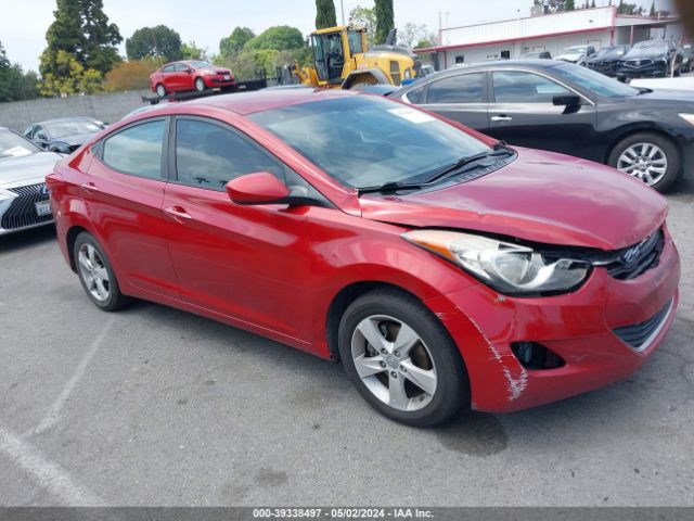 HYUNDAI ELANTRA 2012 kmhdh4ae4cu310348