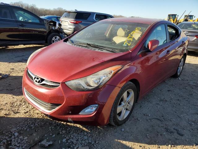 HYUNDAI ELANTRA GL 2012 kmhdh4ae4cu315159