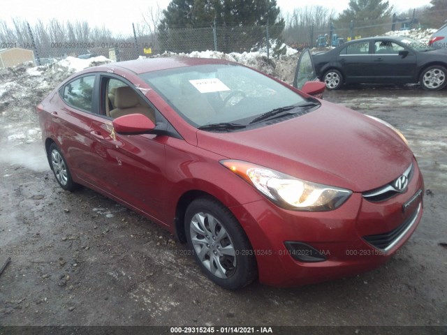 HYUNDAI ELANTRA 2012 kmhdh4ae4cu327795