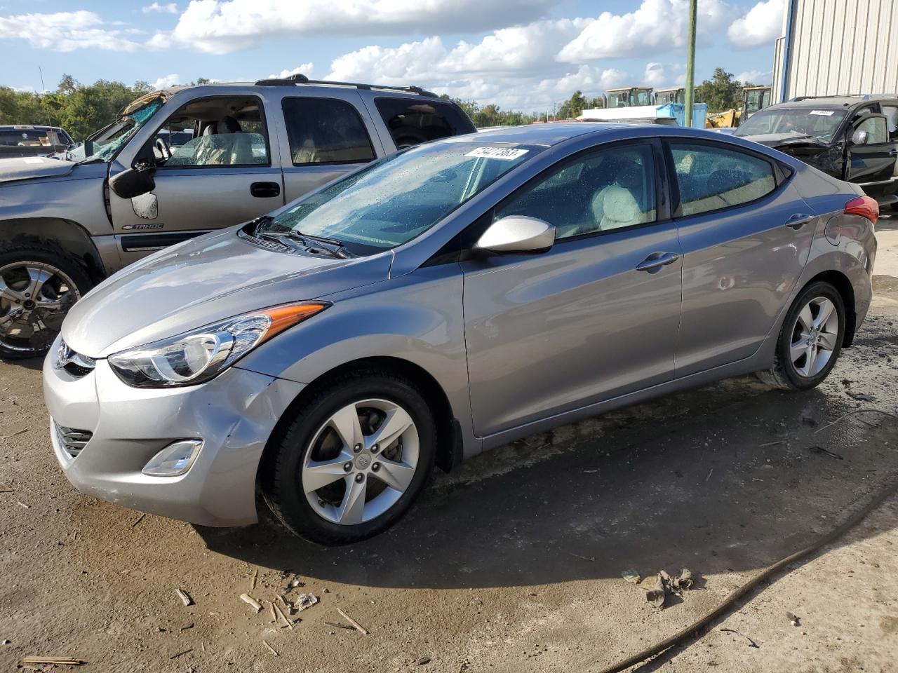 HYUNDAI ELANTRA 2012 kmhdh4ae4cu417593