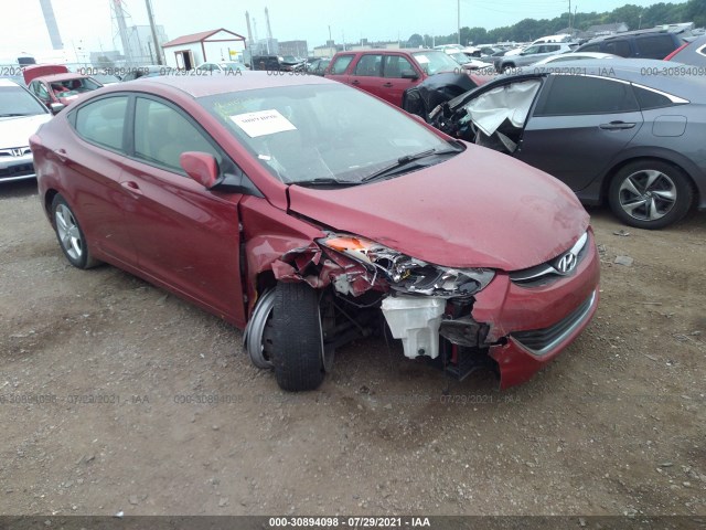 HYUNDAI ELANTRA 2013 kmhdh4ae4du487290