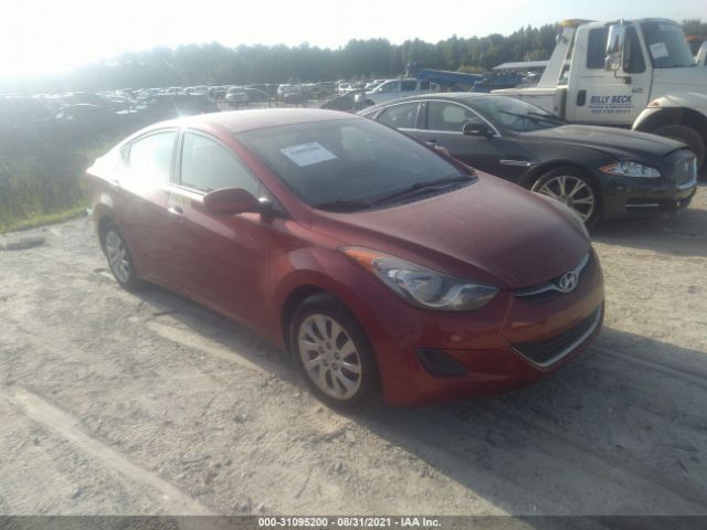 HYUNDAI ELANTRA 2013 kmhdh4ae4du509367