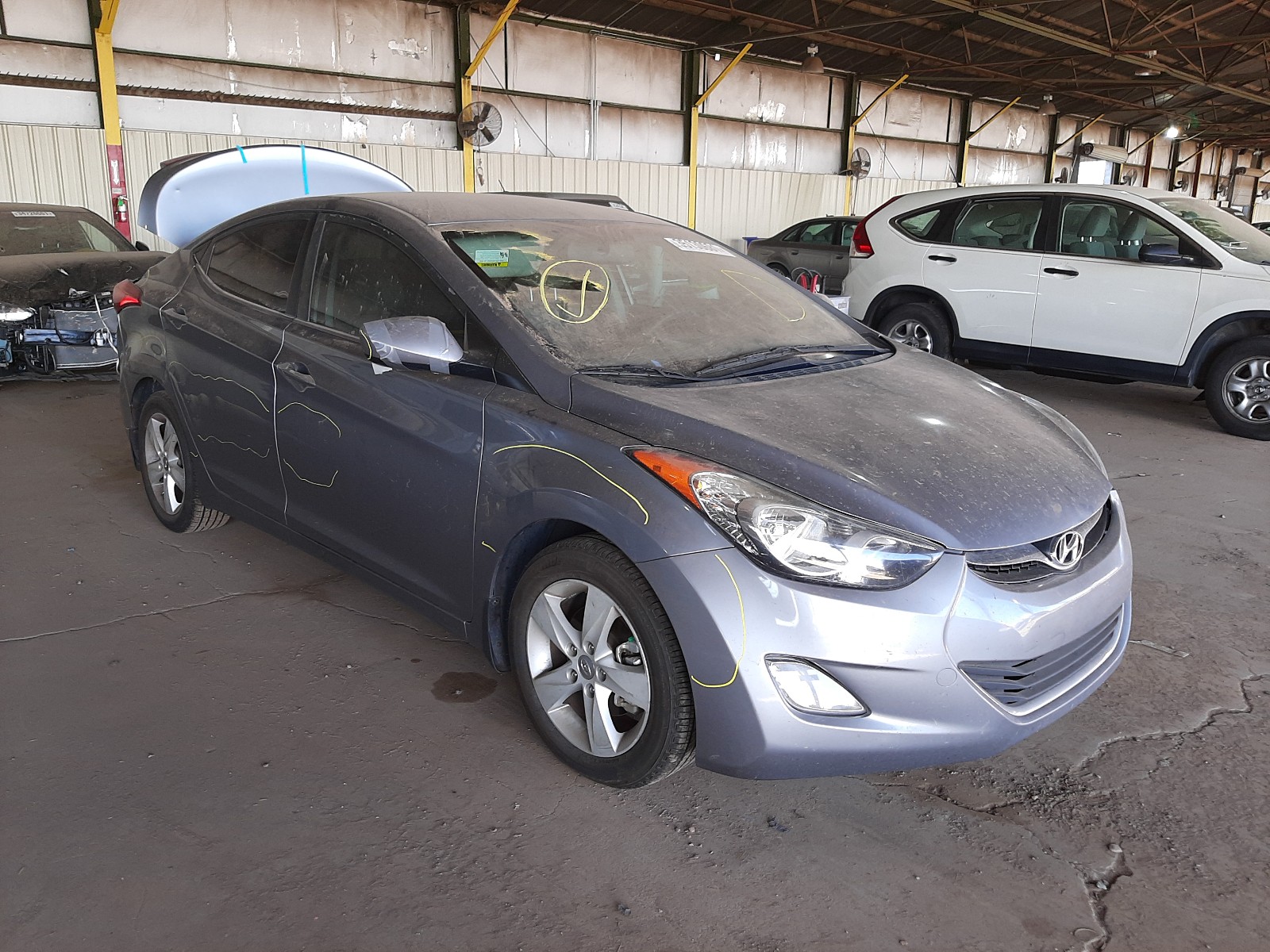 HYUNDAI ELANTRA 2013 kmhdh4ae4du742360