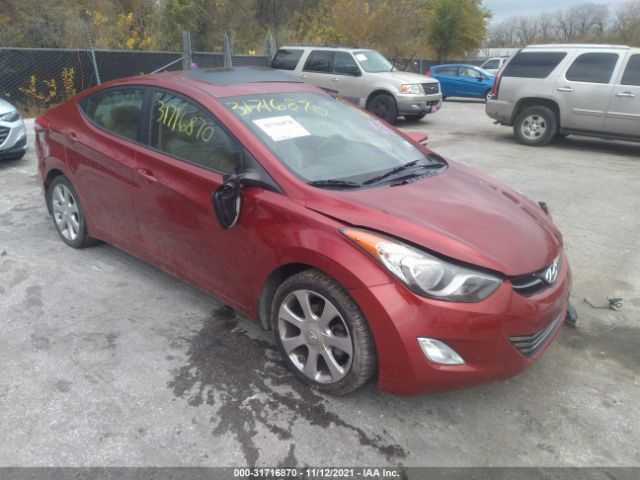 HYUNDAI ELANTRA 2013 kmhdh4ae4du799366