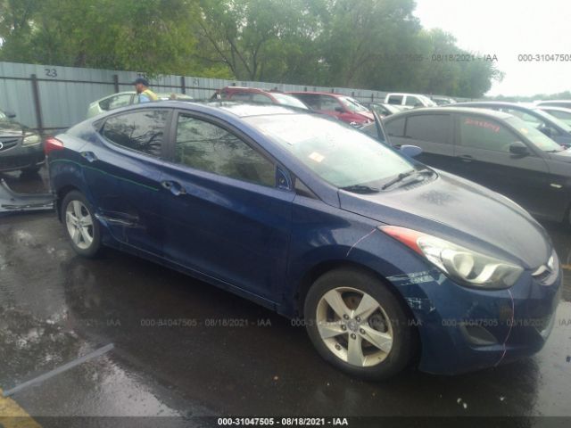 HYUNDAI ELANTRA 2013 kmhdh4ae4du812133