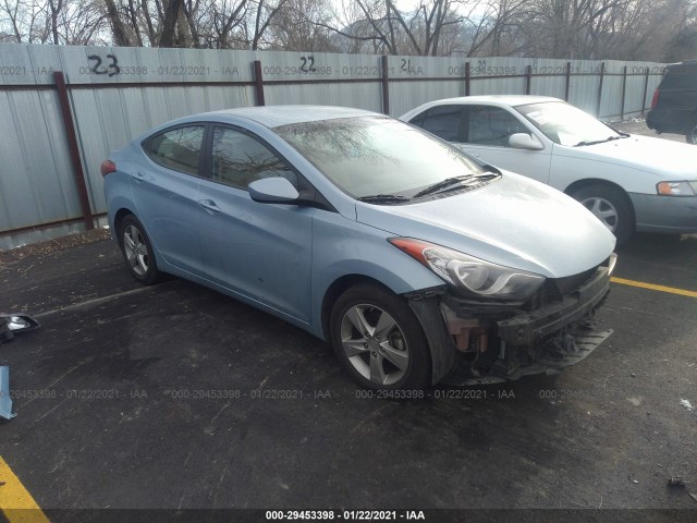 HYUNDAI ELANTRA 2013 kmhdh4ae4du845309