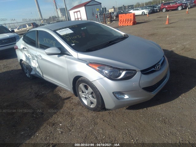 HYUNDAI ELANTRA 2013 kmhdh4ae4du891013