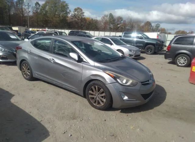 HYUNDAI ELANTRA 2014 kmhdh4ae4eu046907