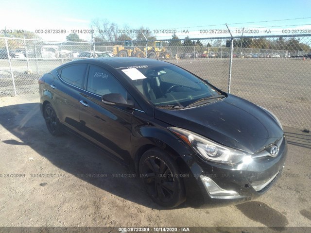 HYUNDAI ELANTRA 2014 kmhdh4ae4eu057048