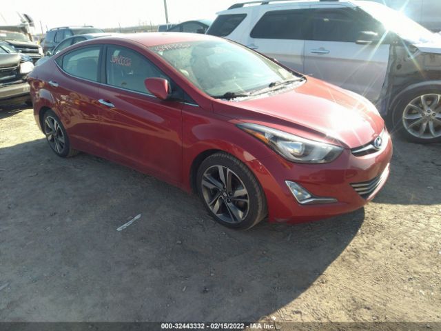 HYUNDAI ELANTRA 2014 kmhdh4ae4eu077607